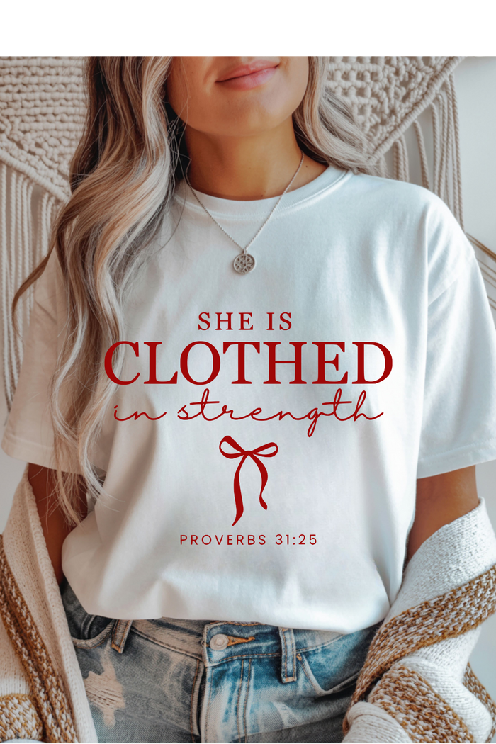 Clothes in Strength Graphic Tee