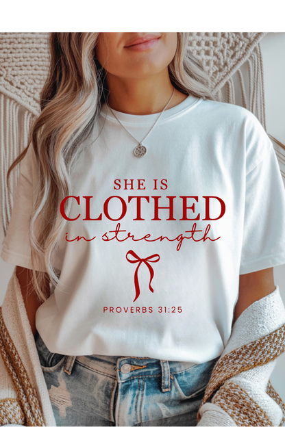 Clothes in Strength Graphic Tee
