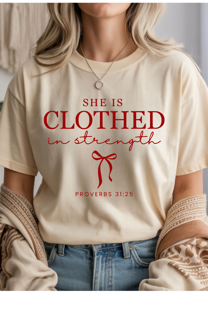 Clothes in Strength Graphic Tee