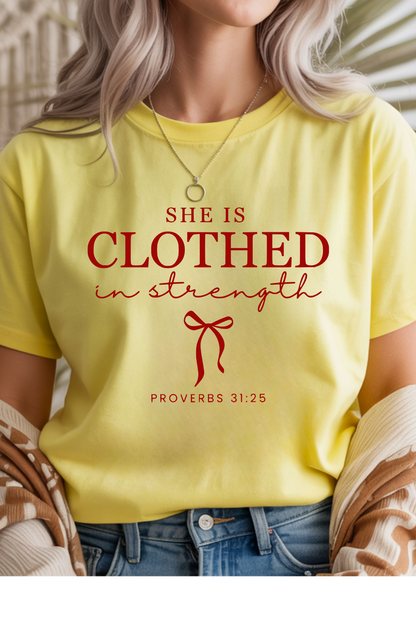Clothes in Strength Graphic Tee