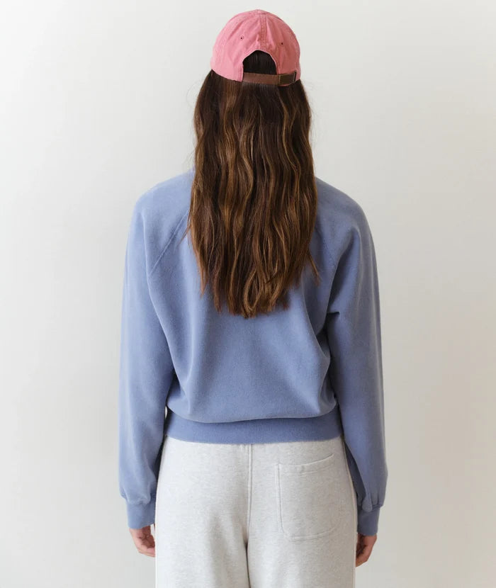 Cloud 9 Fleece Reversible Crewneck Faded Denim