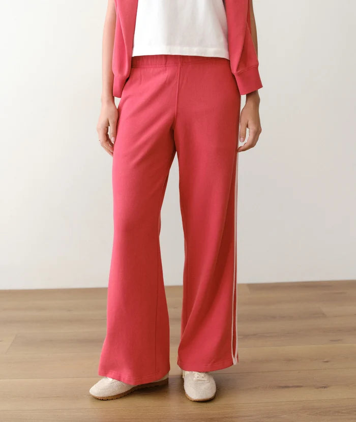 Cloud 9 Fleece Track Pant Faded Ruby
