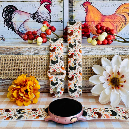 Cluckin' Cute Print Silicone Band For Samsung Watch