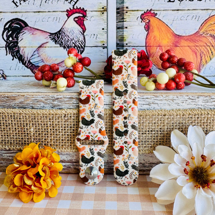 Cluckin' Cute Print Silicone Band For Samsung Watch