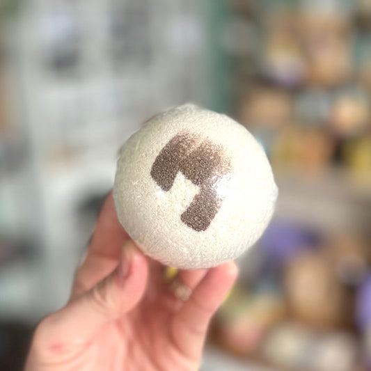 coconut vanilla bath bomb