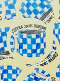 Coffee "coffee solves everything" Sticker