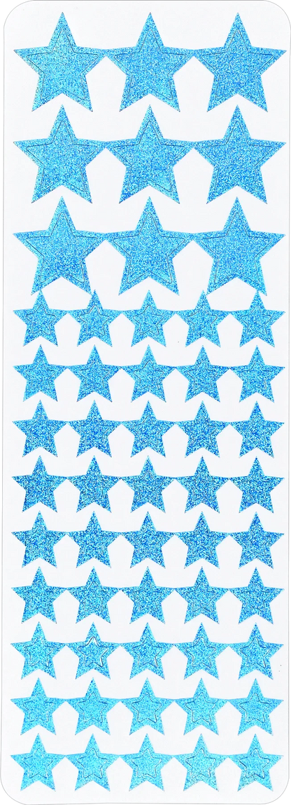 Color Foil Stars Stickers