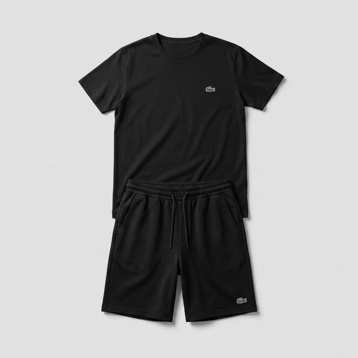 Conjunto Camiseta + Bermuda — Lacoste