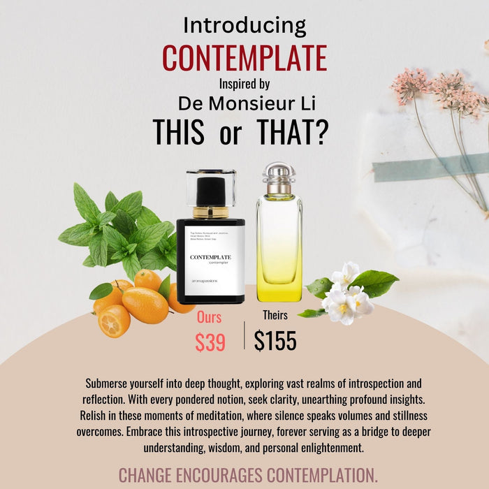 CONTEMPLATION | Inspired by HERMES LE JARDIN DE MONSIEUR LI | Le Jardin de Monsieur Li Dupe Pheromone Perfume - aromapassions