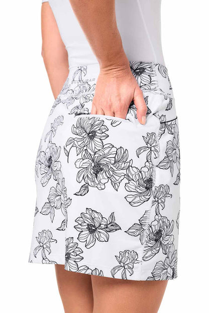 Color_White/Black Perfect Peony