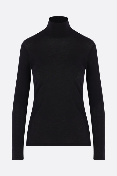 cotton jersey turtleneck