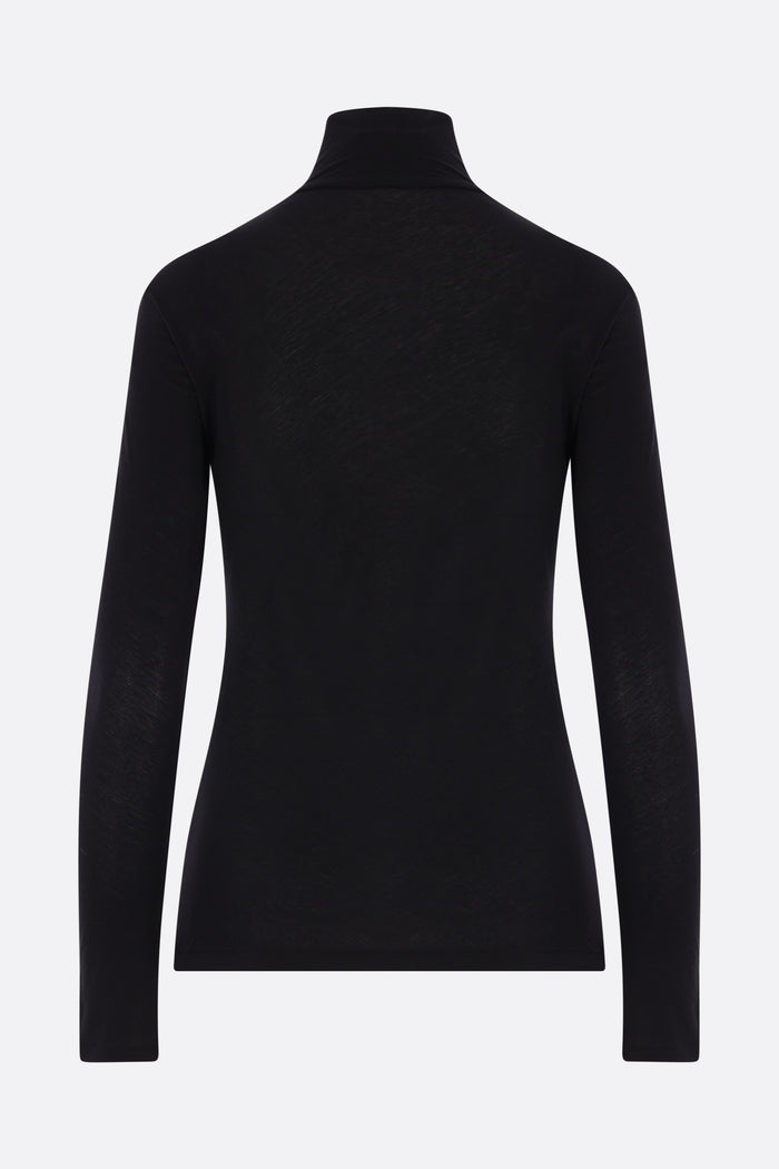 cotton jersey turtleneck