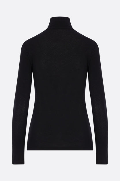 cotton jersey turtleneck