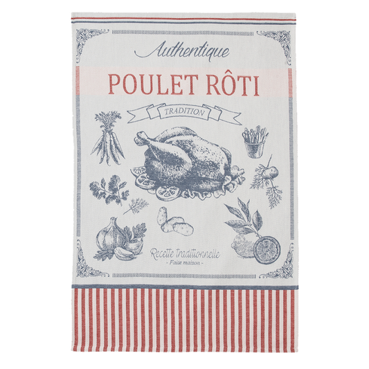 Coucke - Poulet Roti Tea Towel