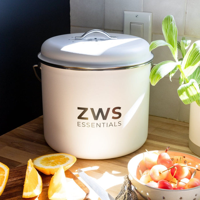 Countertop Compost Bin - White