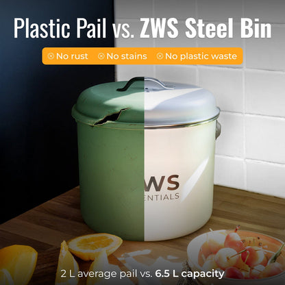 ZWS Essentials Countertop Compost Bin