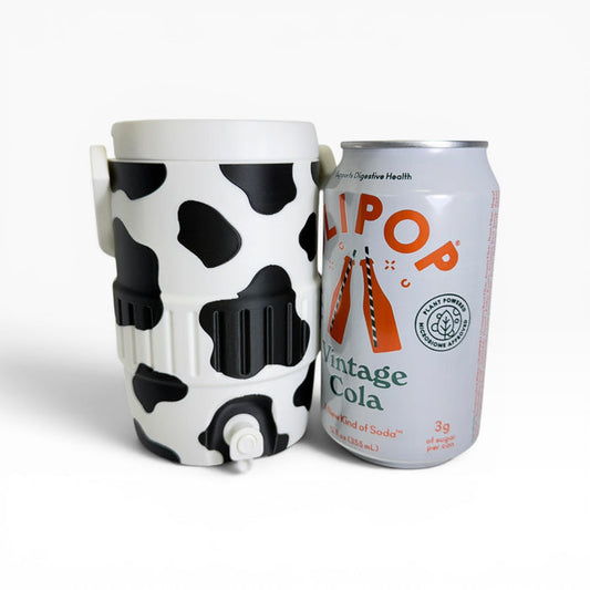 Cow Print Can Cooler