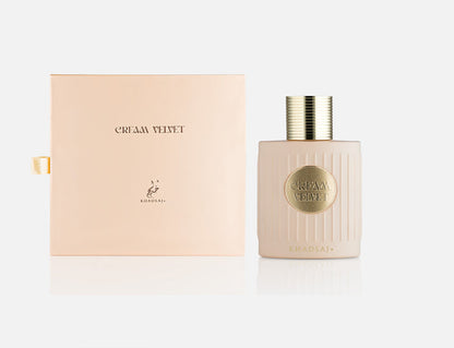 CREAM VELVET 100 ML EXTRAIT DE PARFUM FOR WOMEN - Khadlaj Perfumes