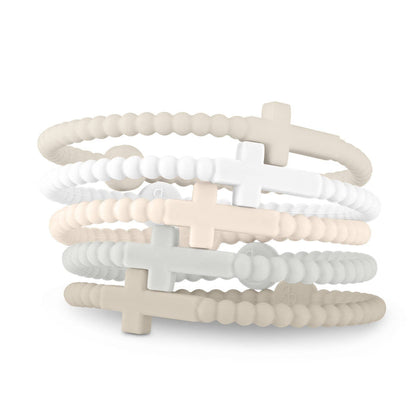 Cross Bracelets: Silicone - Olita Gifts & Goods