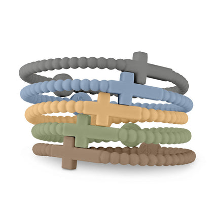 Cross Bracelets: Silicone - Olita Gifts & Goods