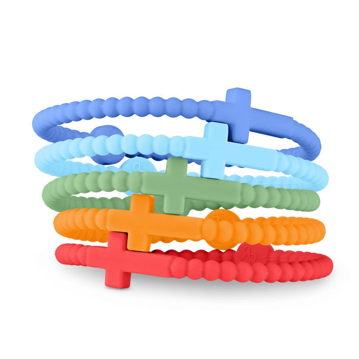 Cross Bracelets: Silicone - Olita Gifts & Goods
