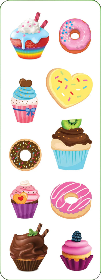 Cupcakes & Donuts Stickers