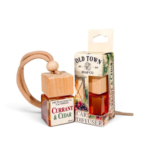 Currant & Cedar Car Diffuser - Old Town Soap Co.