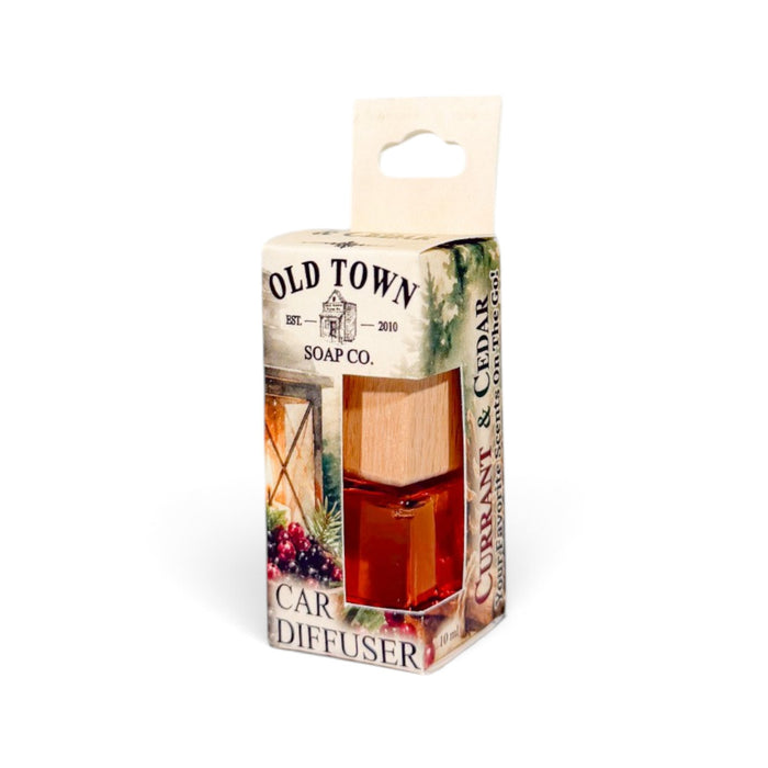 Currant & Cedar Car Diffuser - Old Town Soap Co.