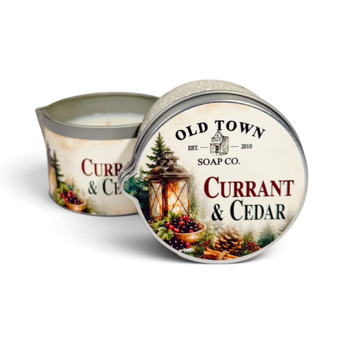 Currant & Cedar Lotion Candle - Old Town Soap Co.