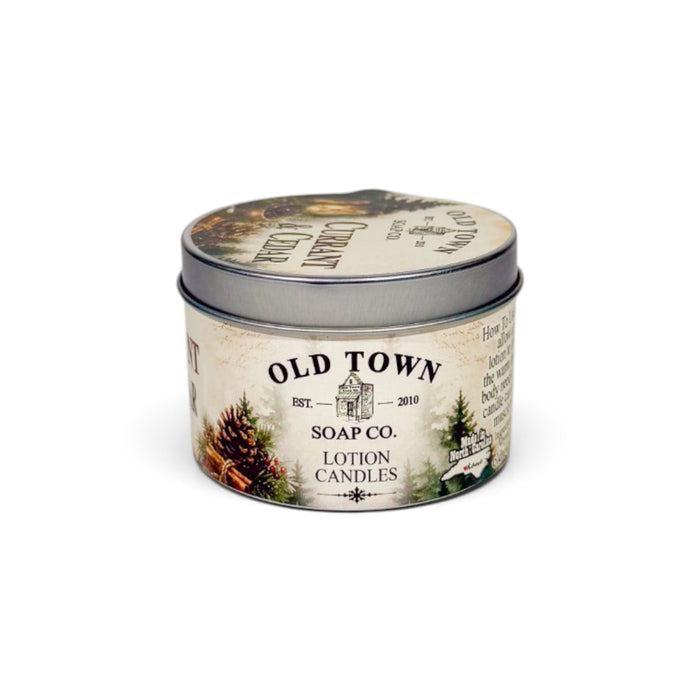 Currant & Cedar Lotion Candle - Old Town Soap Co.