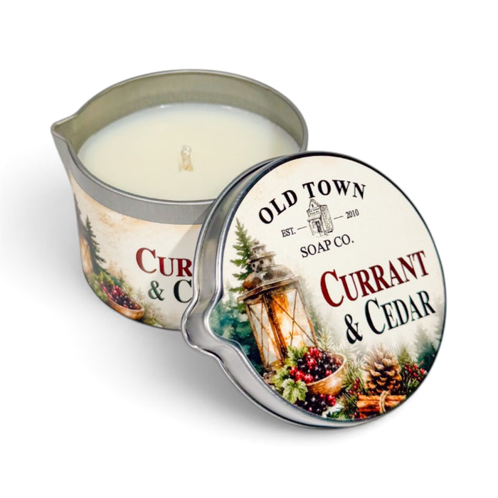 Currant & Cedar Lotion Candle - Old Town Soap Co.