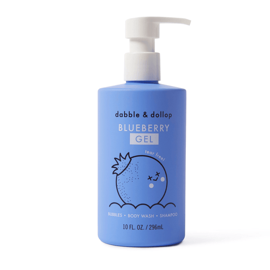 Dabble & Dollop | Blueberry Shampoo, Body Wash & Bubbles