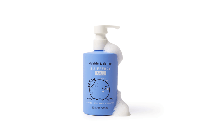 Dabble & Dollop | Blueberry Shampoo, Body Wash & Bubbles