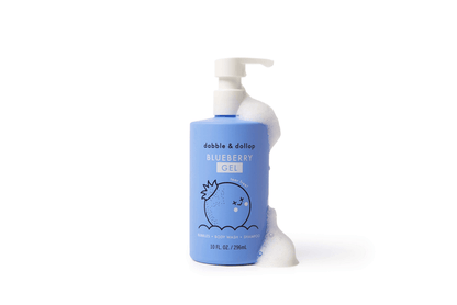 Dabble & Dollop | Blueberry Shampoo, Body Wash & Bubbles