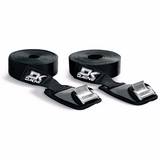 Dakine Baja tie down straps, black heavy duty cam buckle set