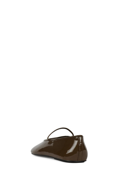 DANCERINA Jeffrey Campbell Flat Brown Patent