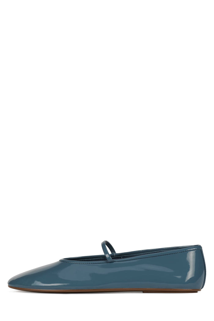 Dusty Blue Patent / 6