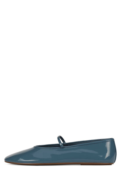 Dusty Blue Patent / 6