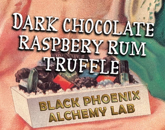 Dark Chocolate Raspberry Rum Truffle Perfume Oil