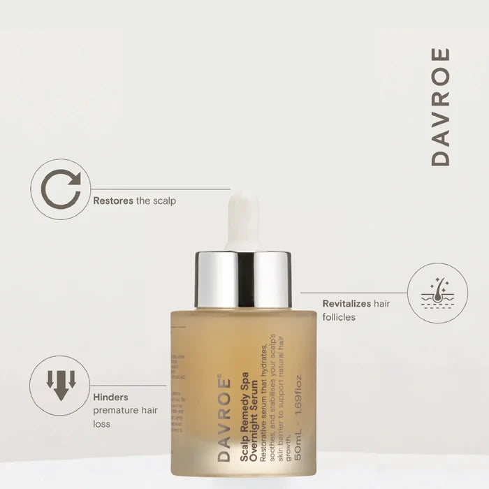 DAVROE SCALP REMEDY SPA OVERNIGHT SERUM 50ML