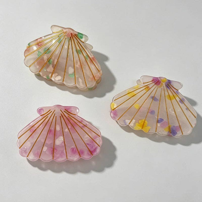 DAYLA Shell Claw Clip for Hair