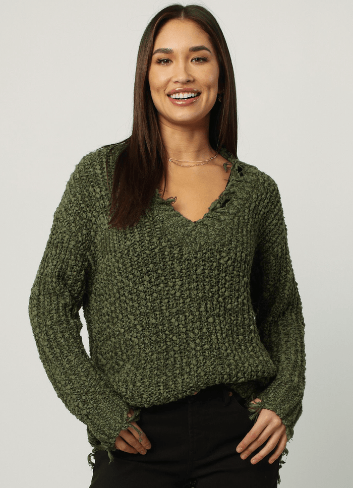 Dear John Demi Cypress Sweater - Taryn x Philip Boutique