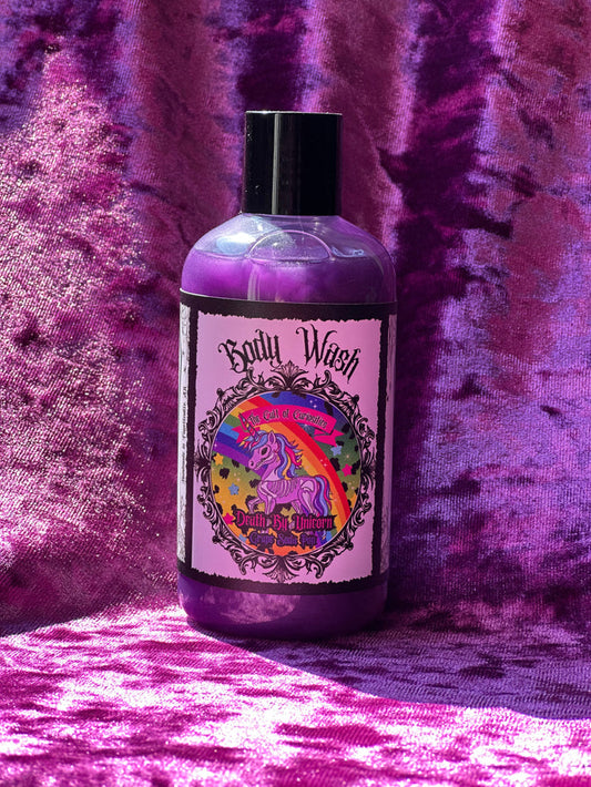 Death by unicorn 9oz body wash