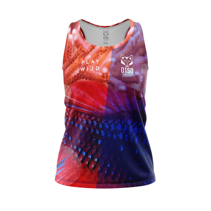 Débardeur Padel Femme - Coral