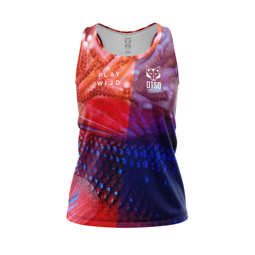 Débardeur Padel Femme - Coral