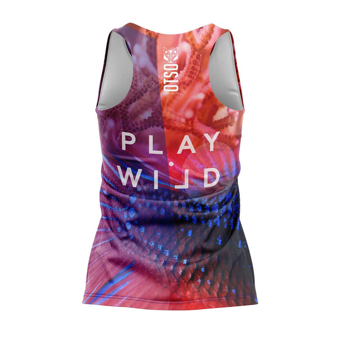 Débardeur Padel Femme - Coral