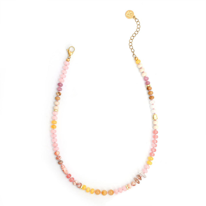 Desert Bloom Picture Stone Necklace - Olita Gifts & Goods