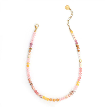 Desert Bloom Picture Stone Necklace - Olita Gifts & Goods