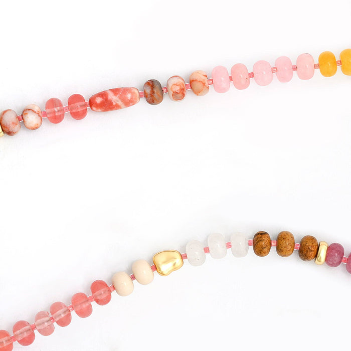 Desert Bloom Picture Stone Necklace - Olita Gifts & Goods