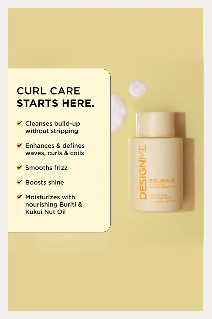 DESIGNME BOUNCE ME CURL SHAMPOO 10oz - BSW BEAUTY CANADA